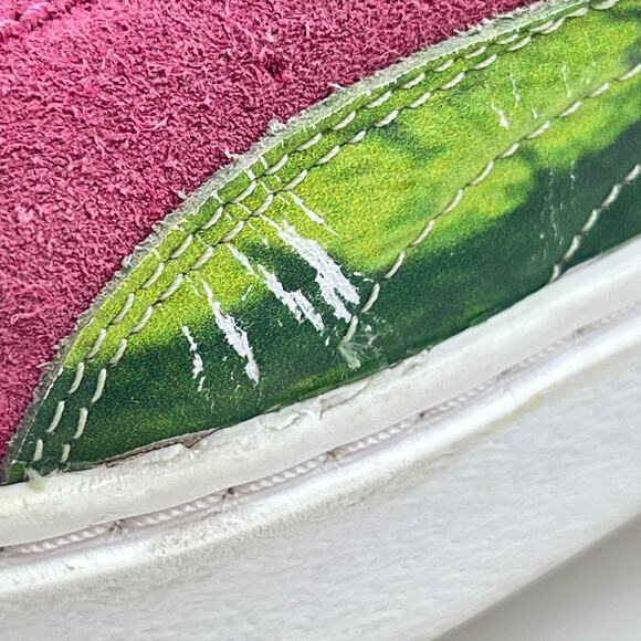 Puma Suede Platform Trace Pink Green Accents Sneakers 36473201 Youth Size 7C - Picture 10 of 12